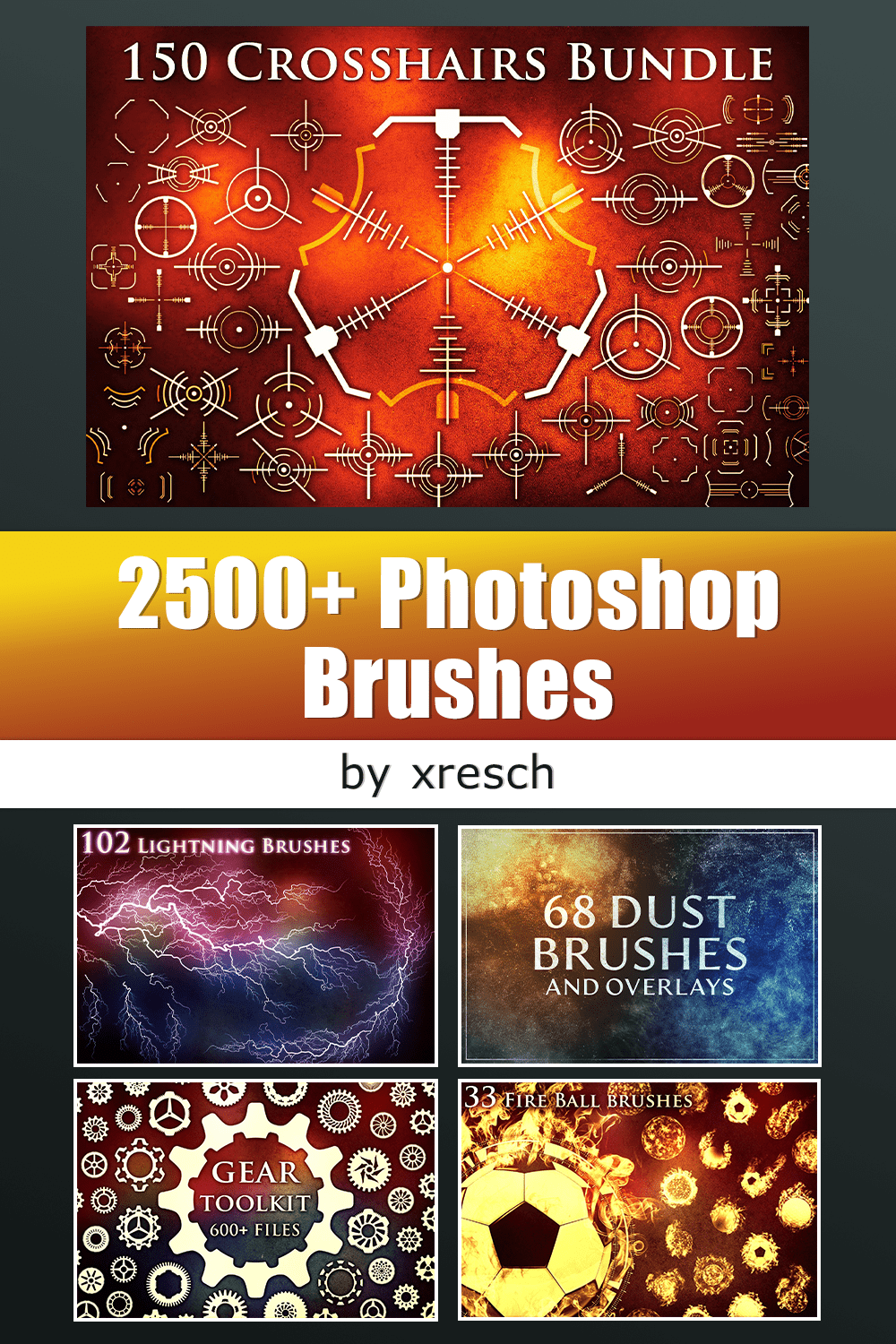 2500 photoshop brushes pinterest 577