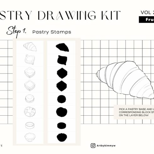 Procreate Fruit Pastry Brush Pack Masterbundles