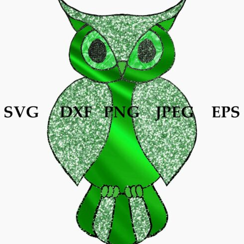 6 Owl DXF SVG Stickers - main image preview.