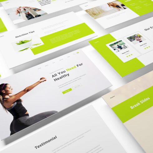 Supplements Powerpoint Template Masterbundles