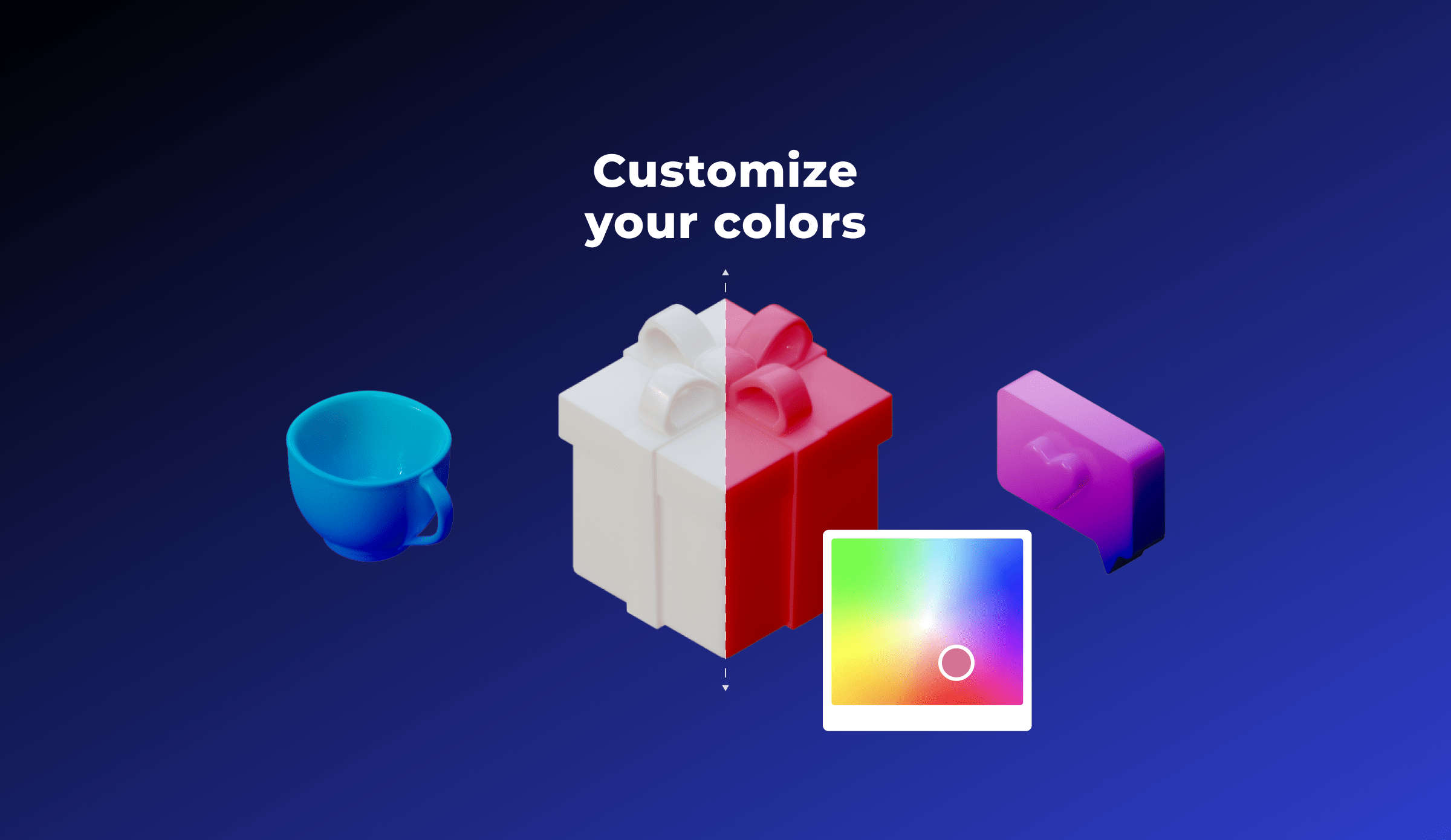Isometric 3D Icons Graphics Design Figma preview image.