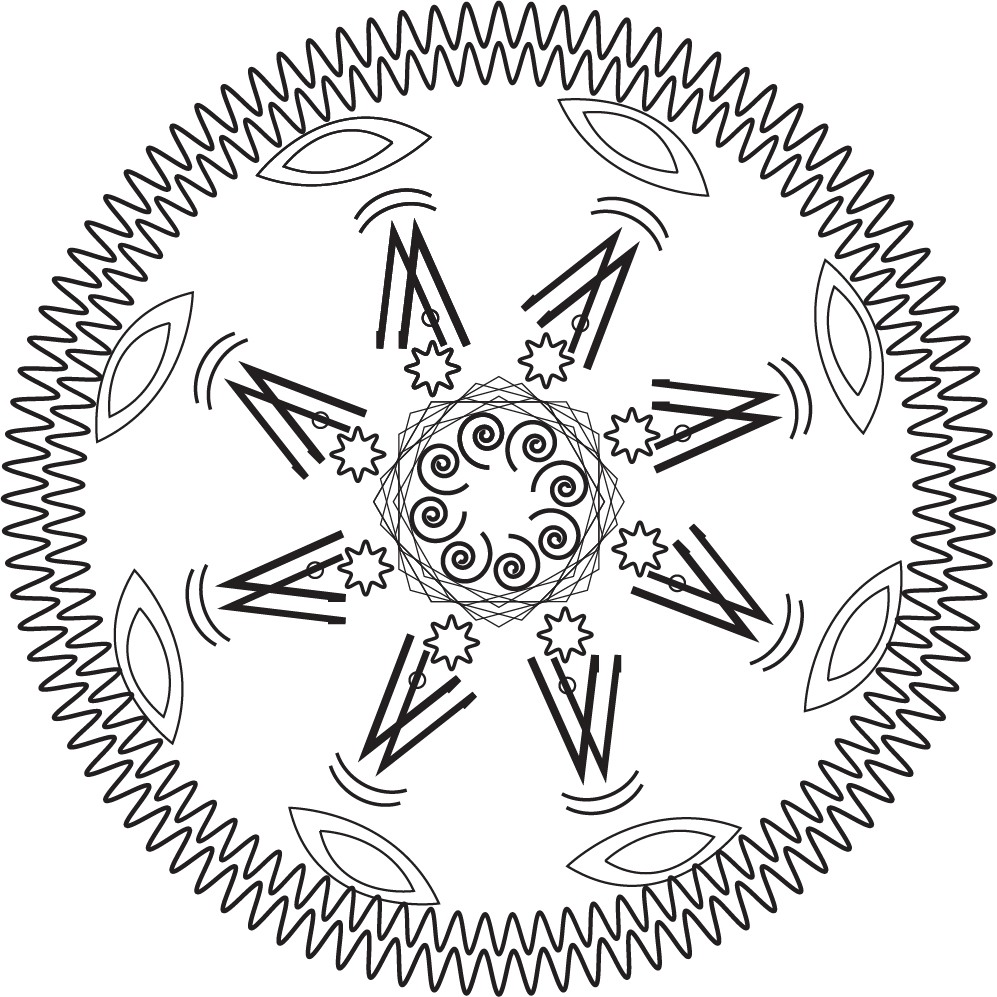 Nice Mandala Art Design preview image.