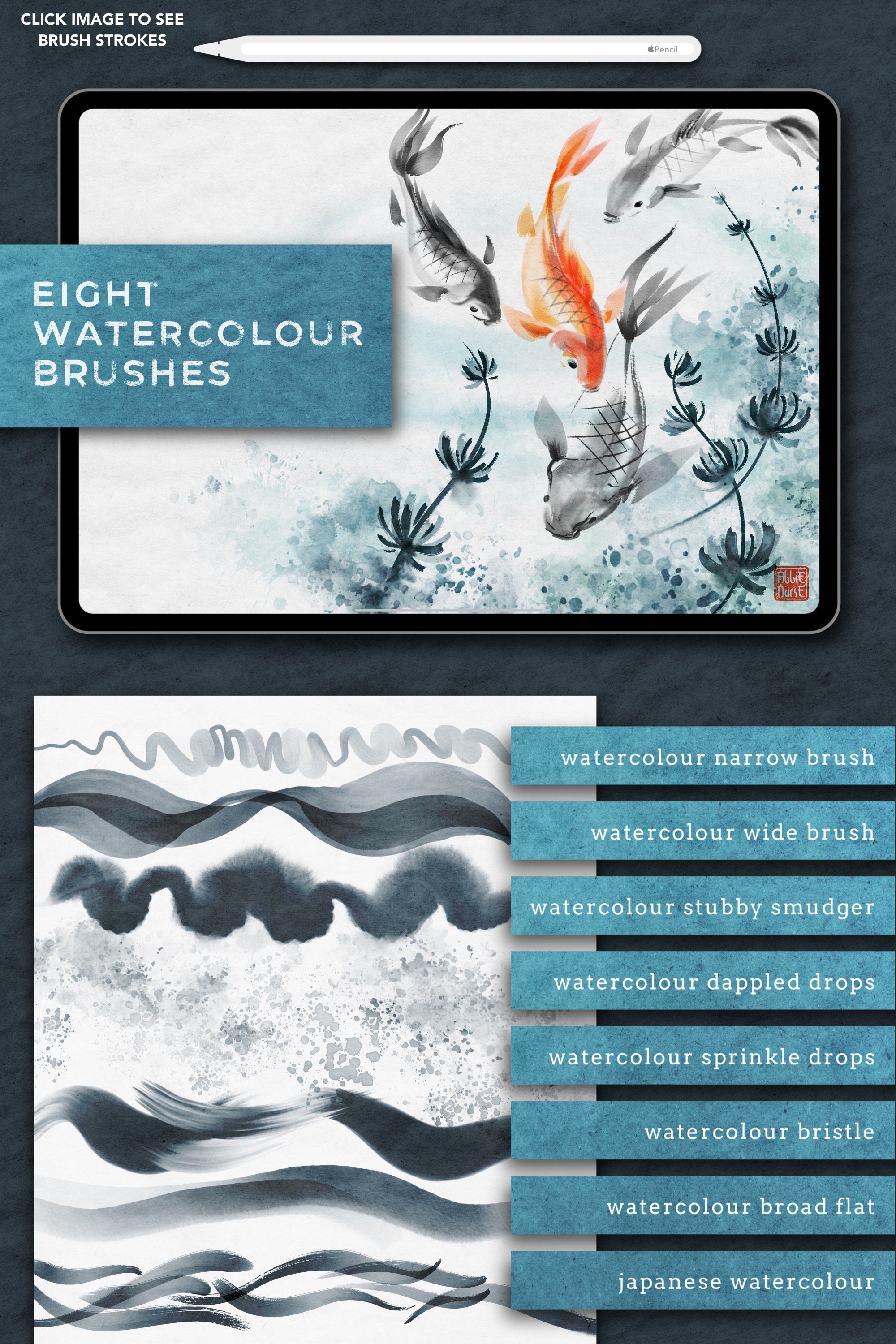 Diverse of cool brushes for your illustration.