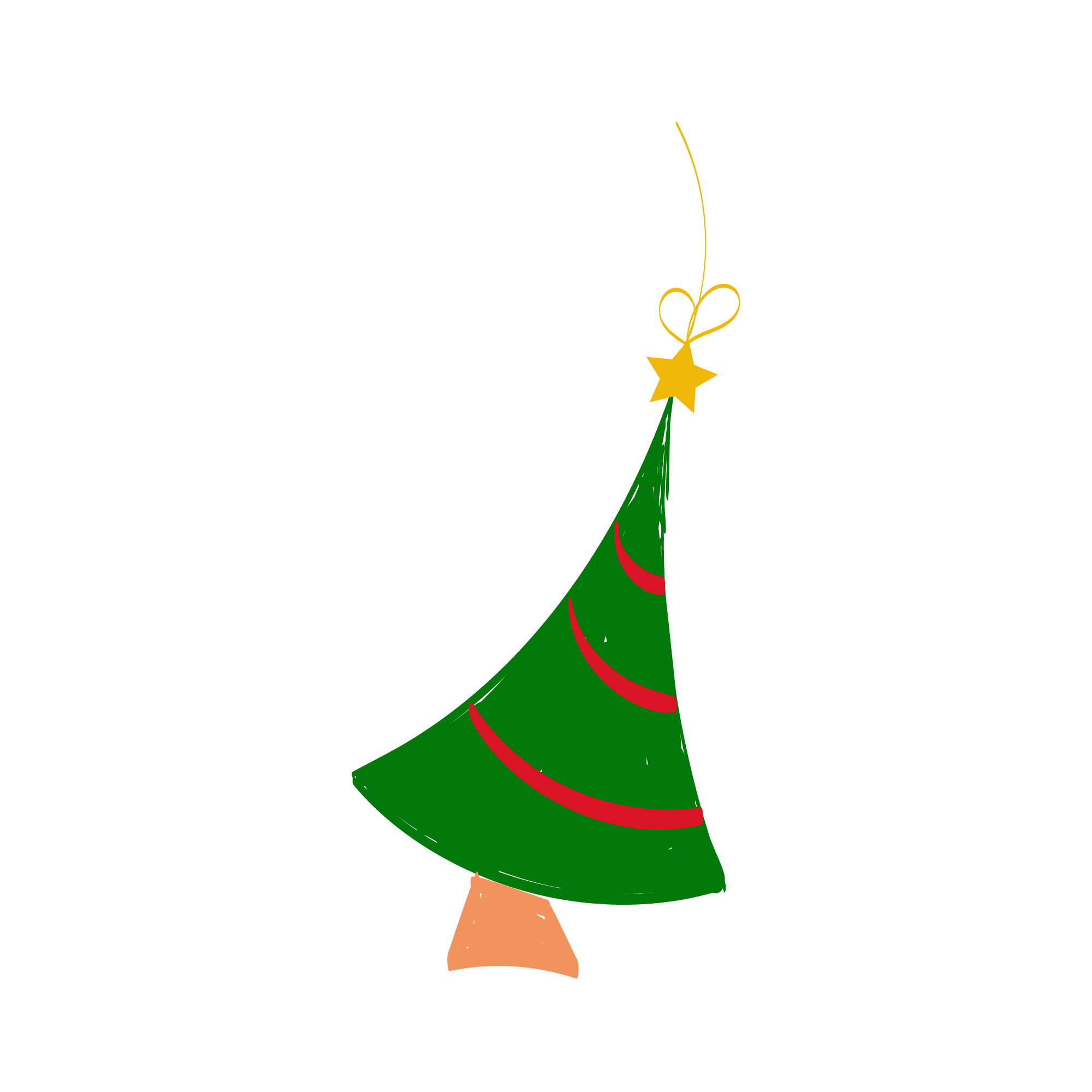 Image with Christmas tree design.
