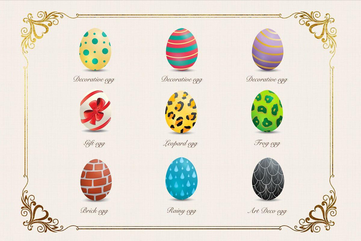 The Easter Egg Collection created by picturesquestories.