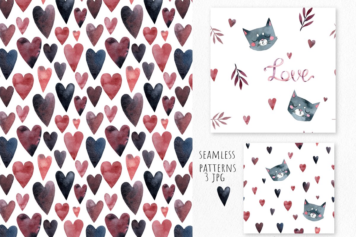 Love seamless patterns for your creative projects.