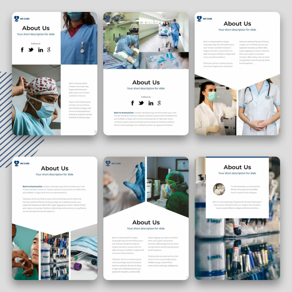 We Care PowerPoint Template – MasterBundles