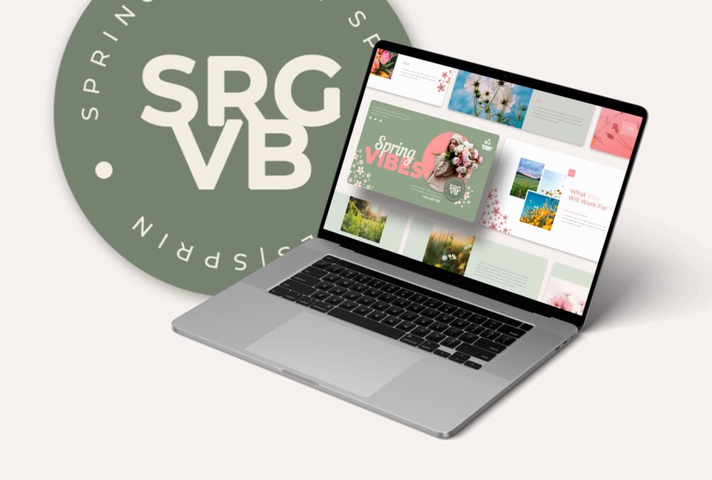 Spring Vibes Presentation Template – MasterBundles