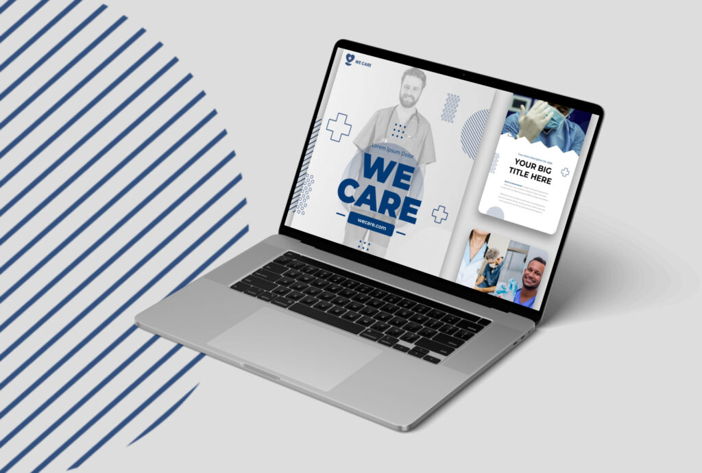 We Care Presentation Template: 50 Slides PPTX, KEY, Google Slides ...