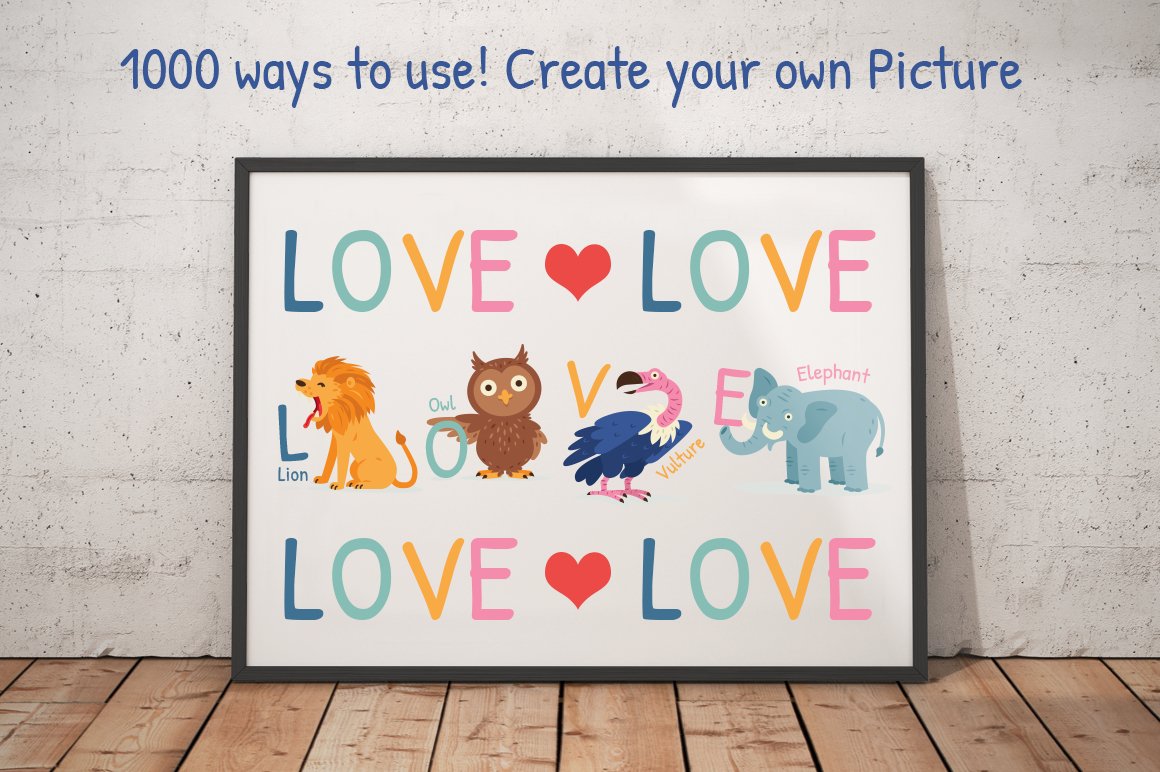 Create your own picture and decorate your space.