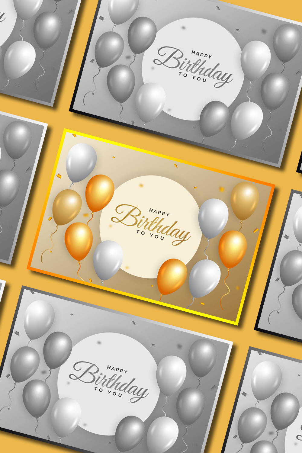 6723634 birthday wish with golden balloon pinterest 1000 1500 842