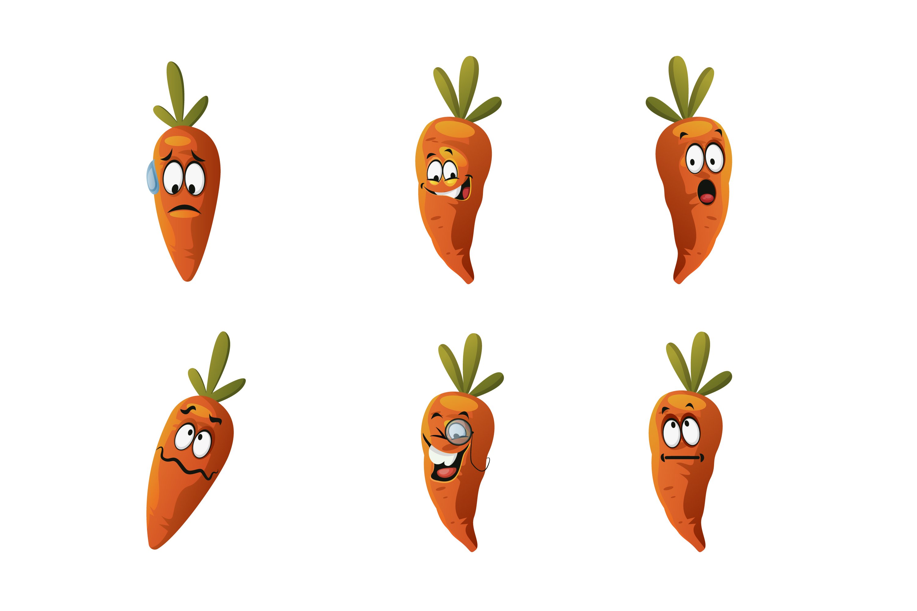 Cool carrot collection for the different purposes.
