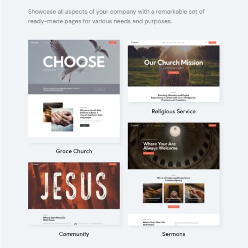 Grace - Church, Religion & Charity WordPress Theme – MasterBundles