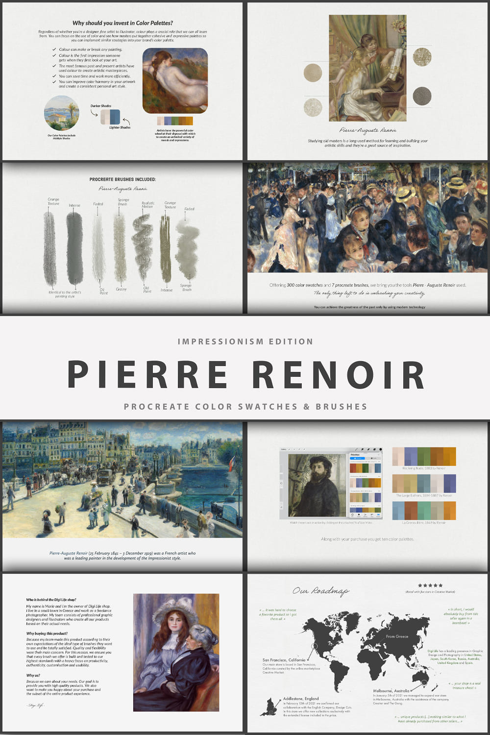 7162907 pierre renoirs procreate brushes pinterest 1000 1500 360