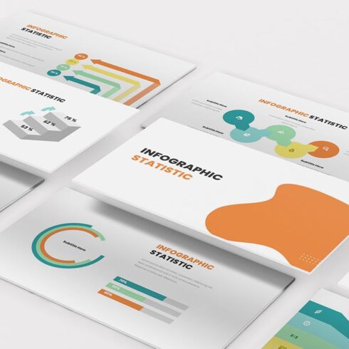 Statistic Infographic Powerpoint Template | Master Bundles