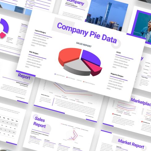Modern Infographic Statistic Powerpoint Template | Master Bundles