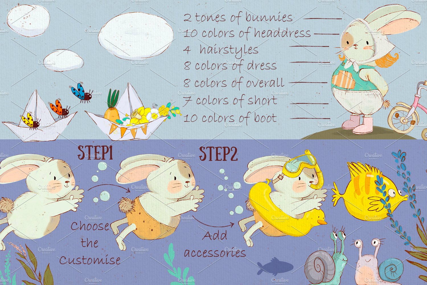 Some steps to your happy Easter.