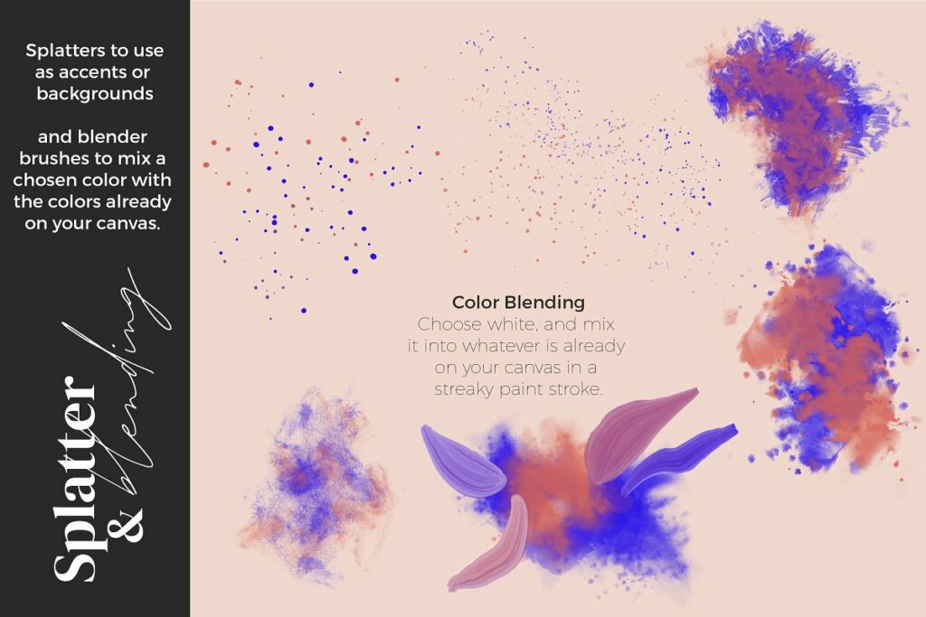 Dual Color Brushes for Procreate – MasterBundles
