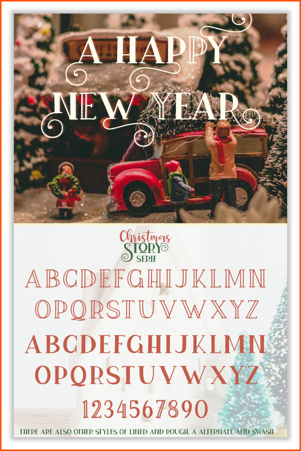 Collage of images of the Christmas story and the alphabet.