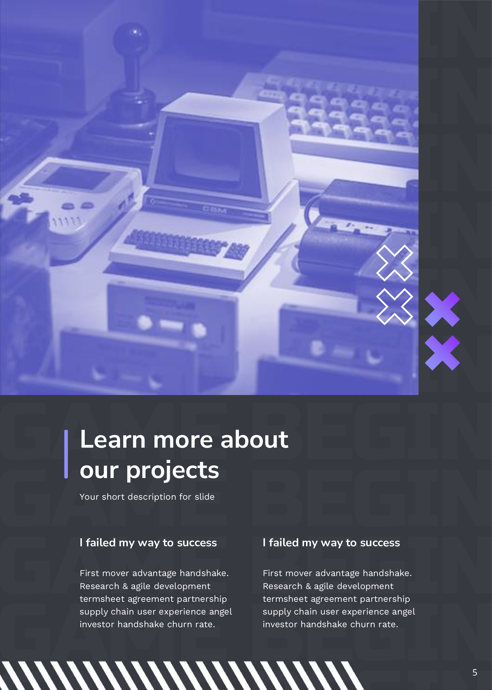 Learn more about projects.
