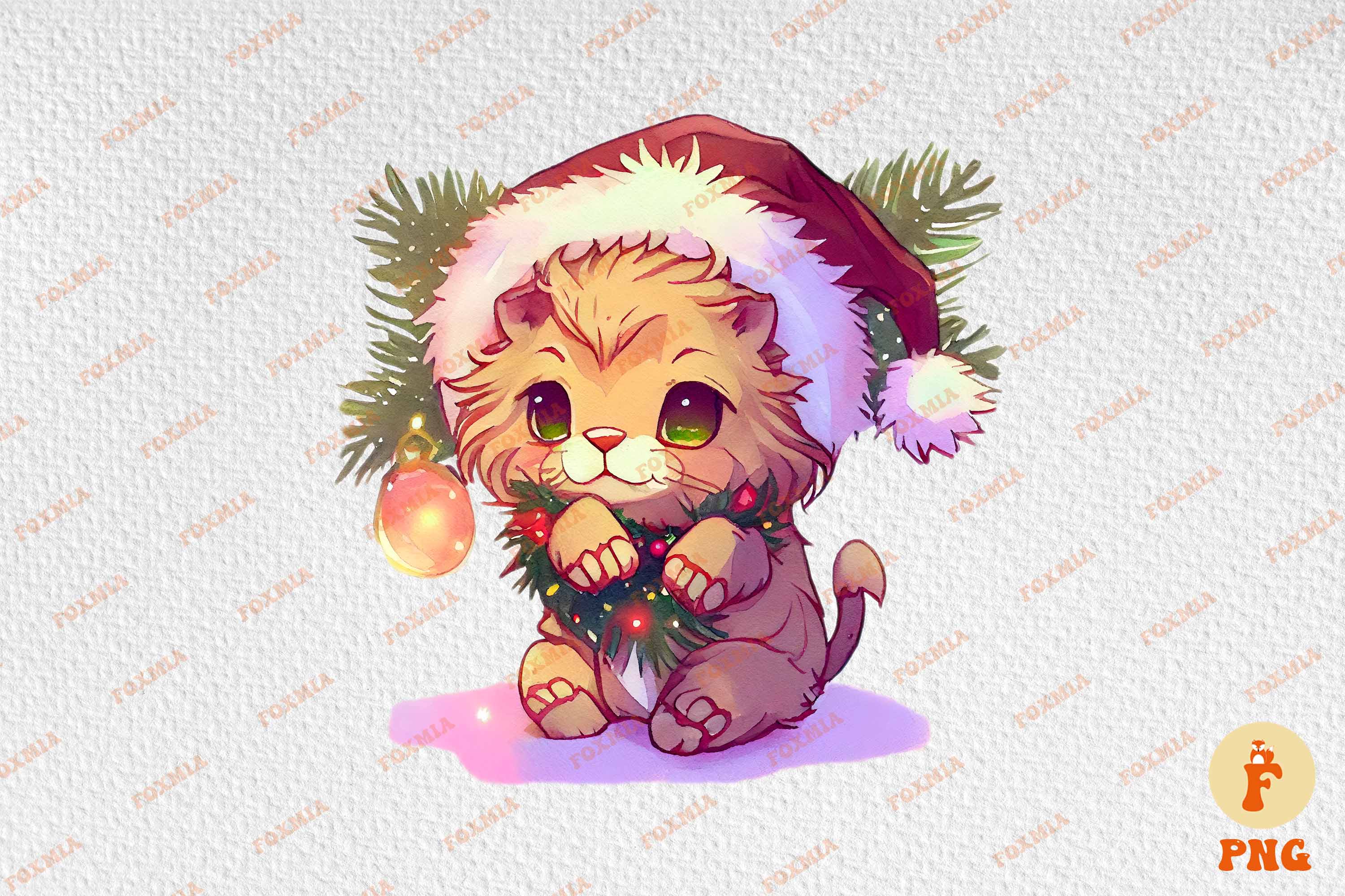 Cute little Christmas bear.