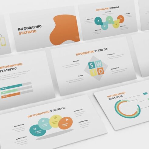 Statistic Infographic Powerpoint Template – MasterBundles