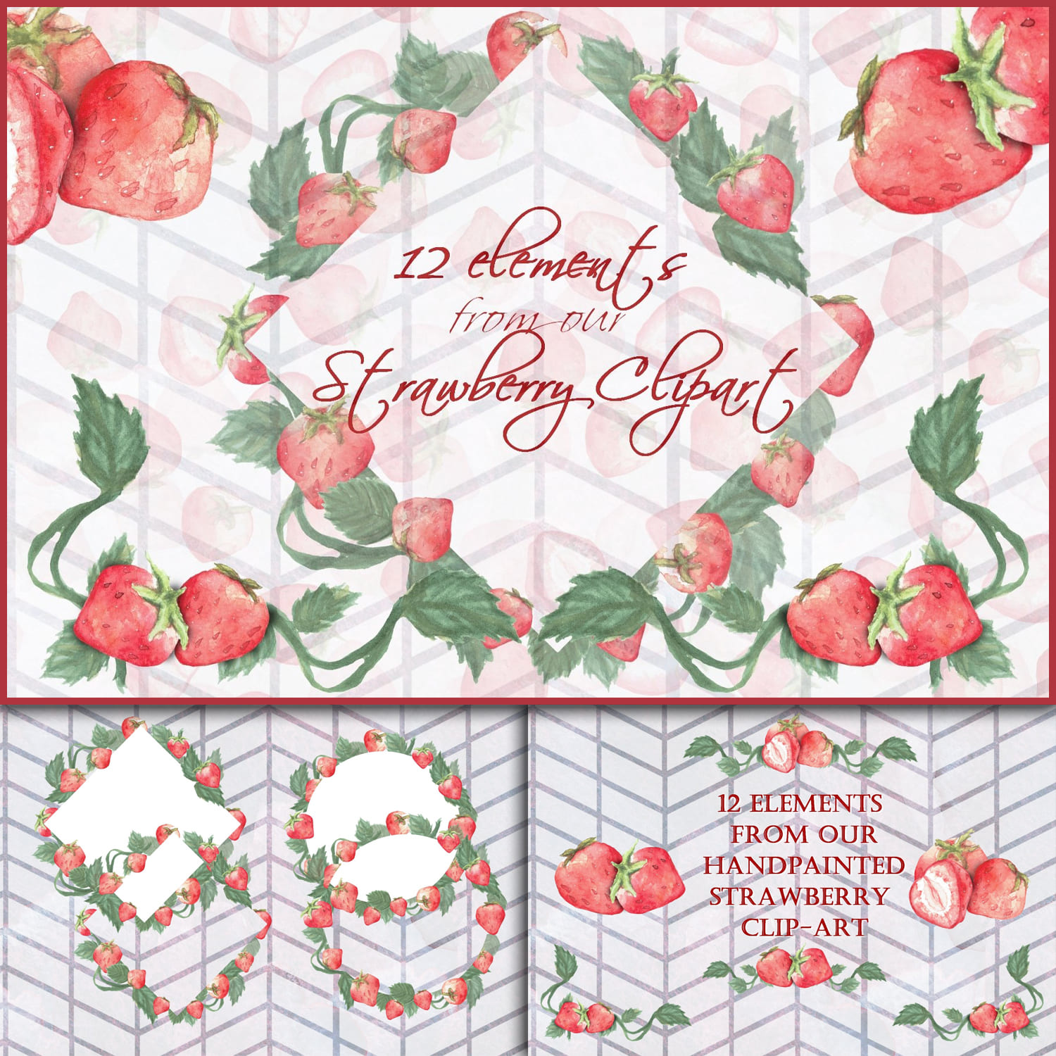 Strawberry Wreaths And More - main image preview.