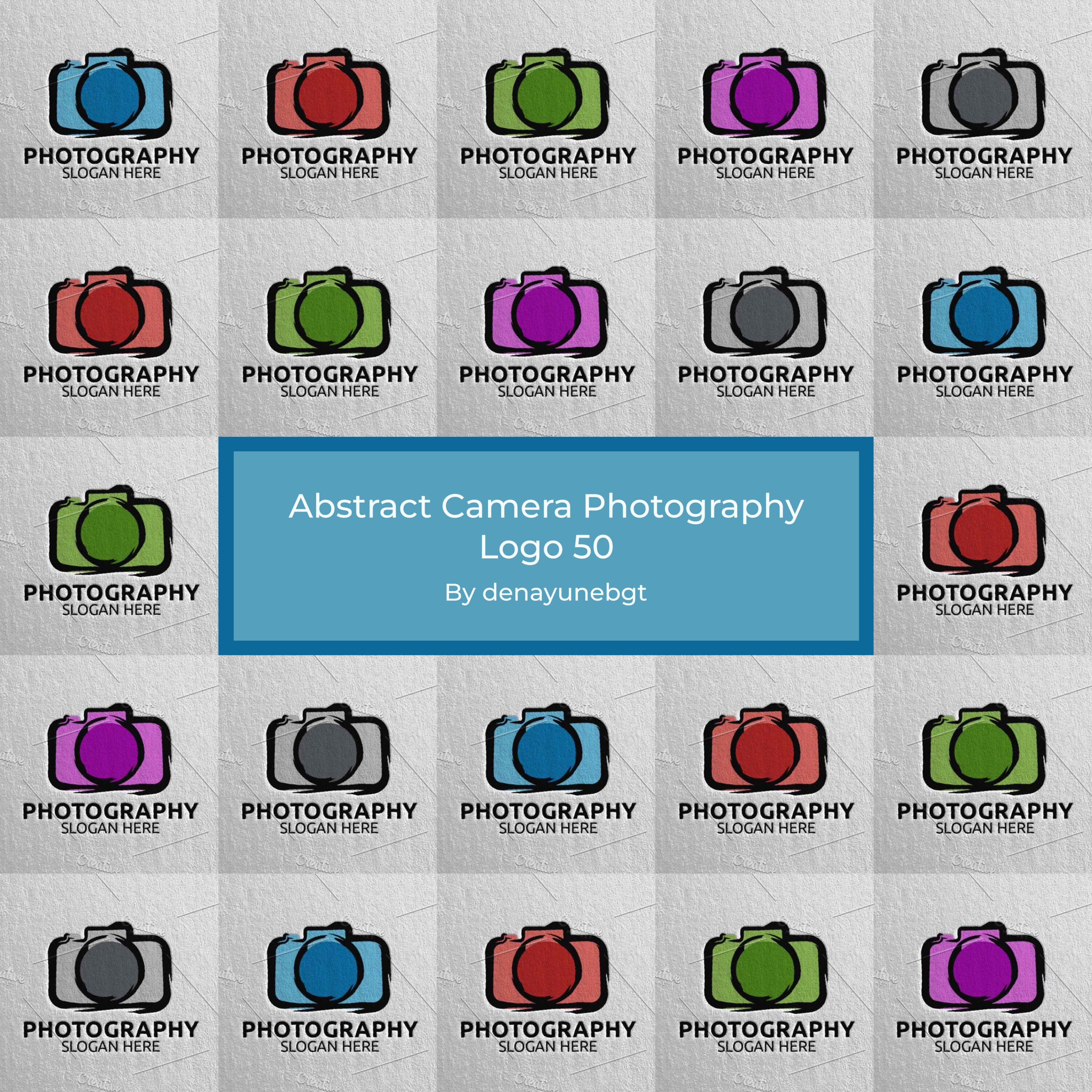 Abstract Camera Photography Logo 50.