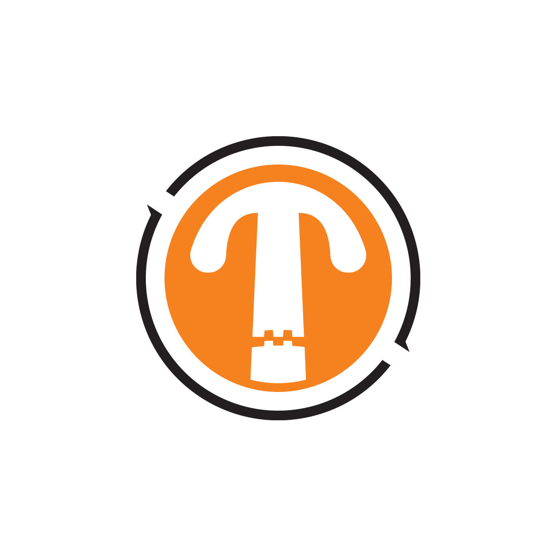 Logo Letter T Design preview image.