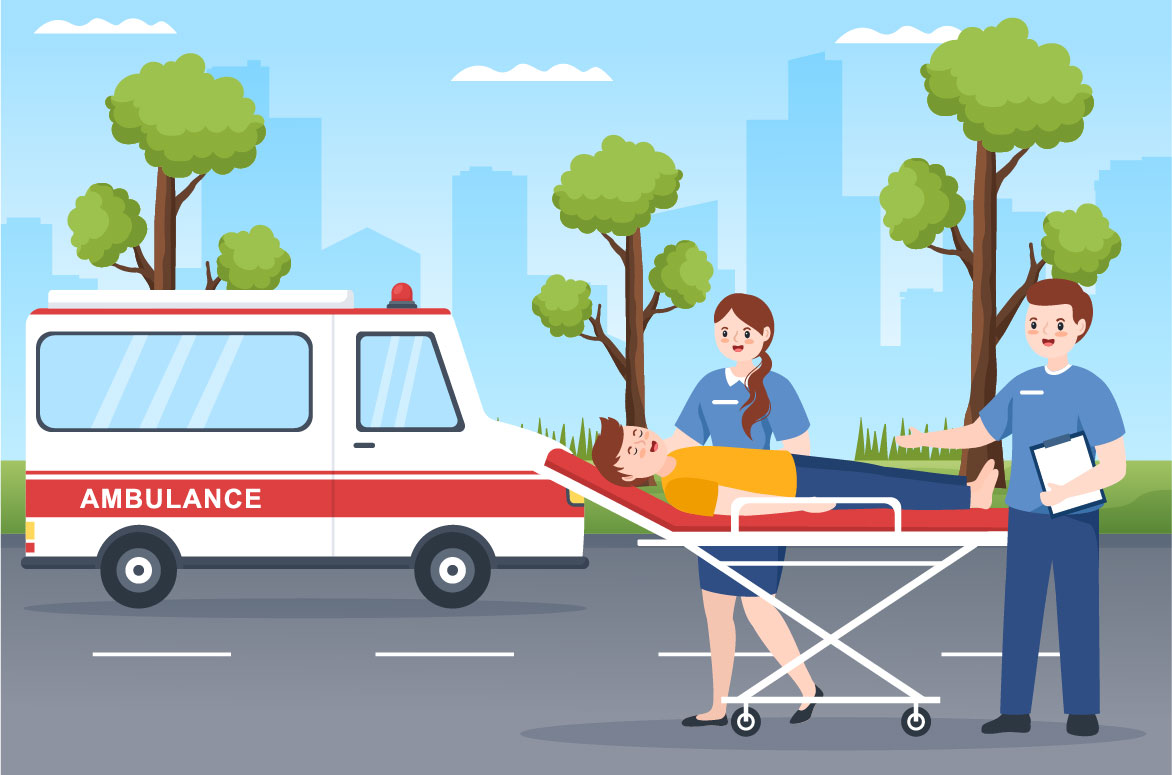 Ambulance Car Design preview image.