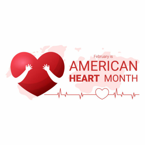 American Heart Month Illustration cover image.