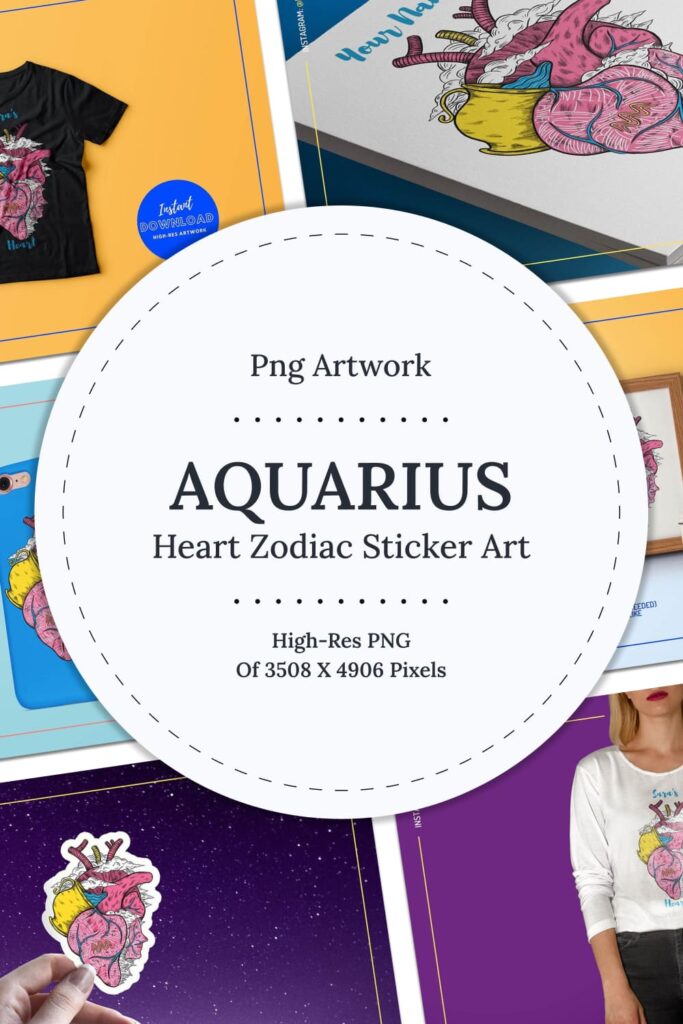 Aquarius I Heart Meerjungfrauen Spielkarten – Mehrfachbilder-Deck, 2,5 X 3,5 Zoll, Mit Mattem Finish | Perfekt Für Kartenspiele & Sammler