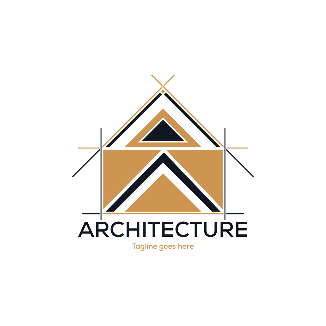 Creative Architecture House Logo Design cover image.