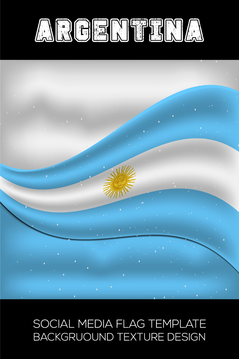 Irresistible image of the flag of Argentina.