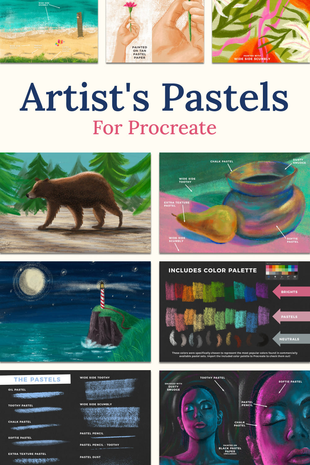 artist s pastels for procreate 02 142