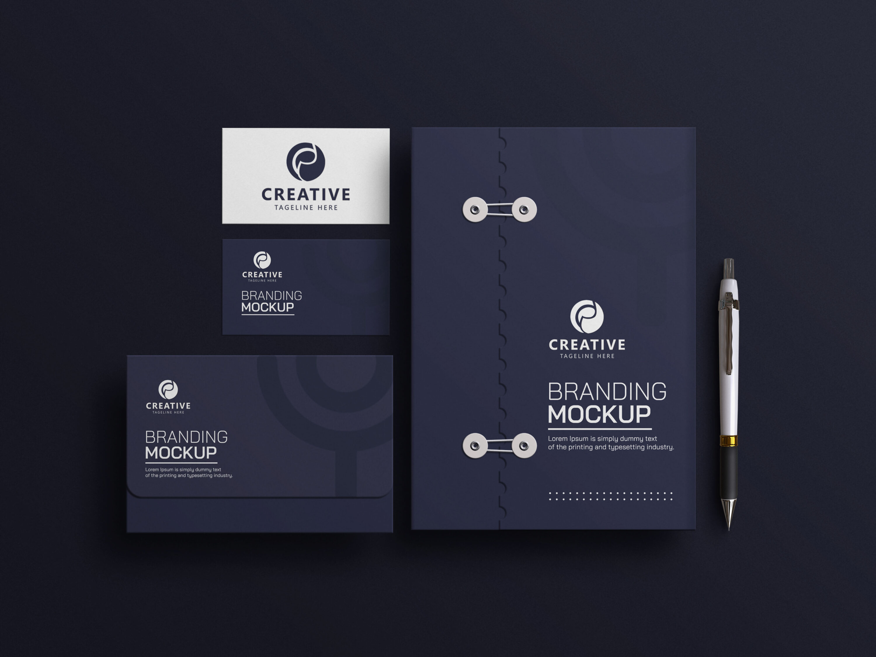 Business cards with Business Logo Template.