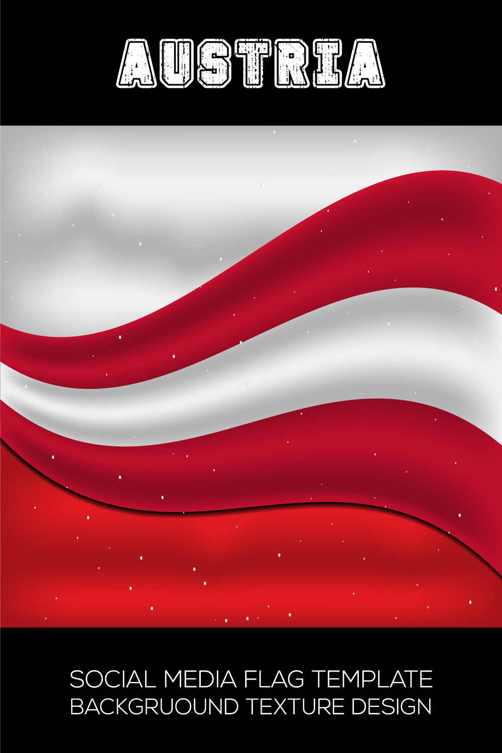 Charming image of the flag of Austria.