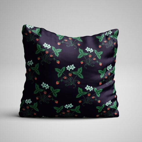 Seamless Strawberry Pattern Masterbundles