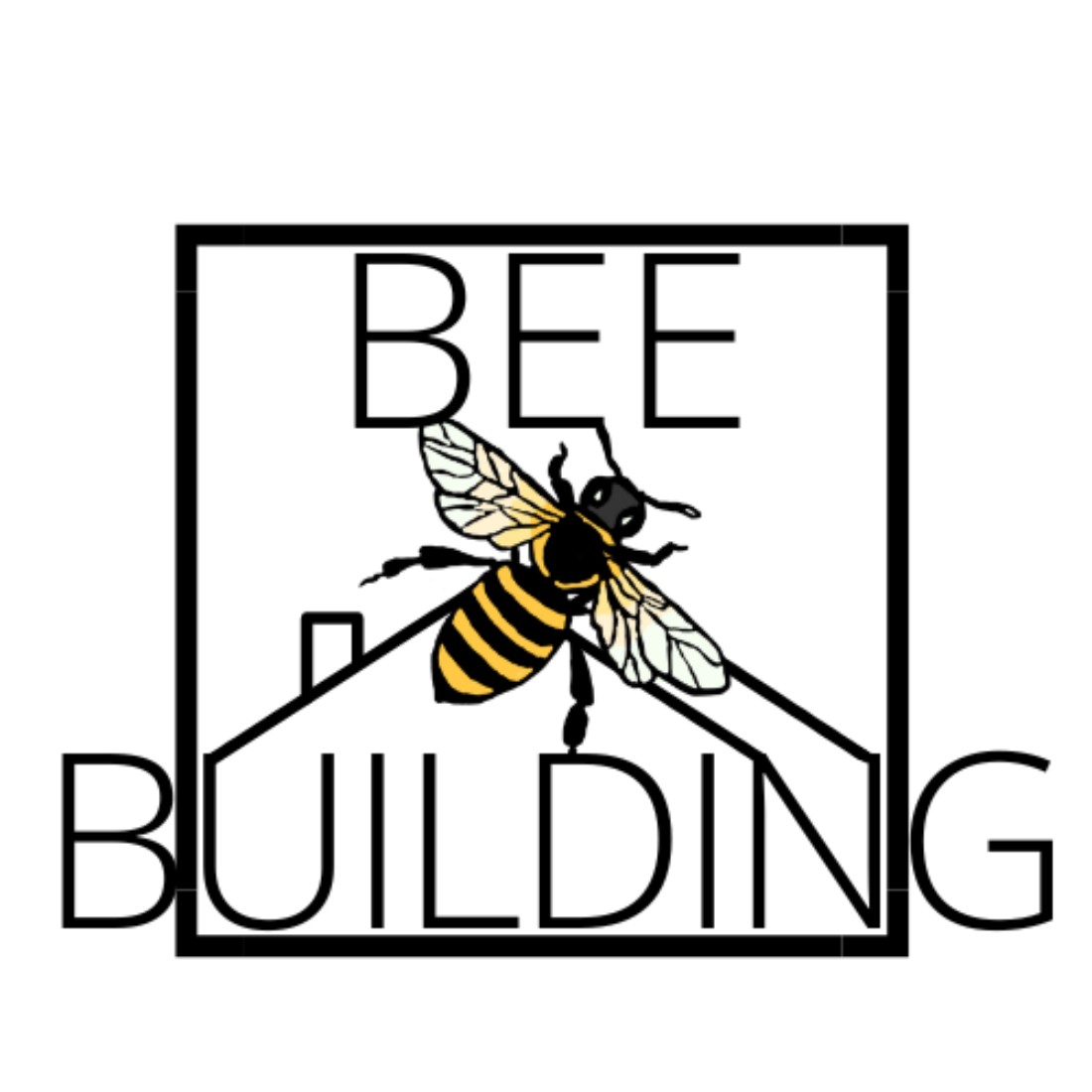 Bee Building Logo Design presentation.