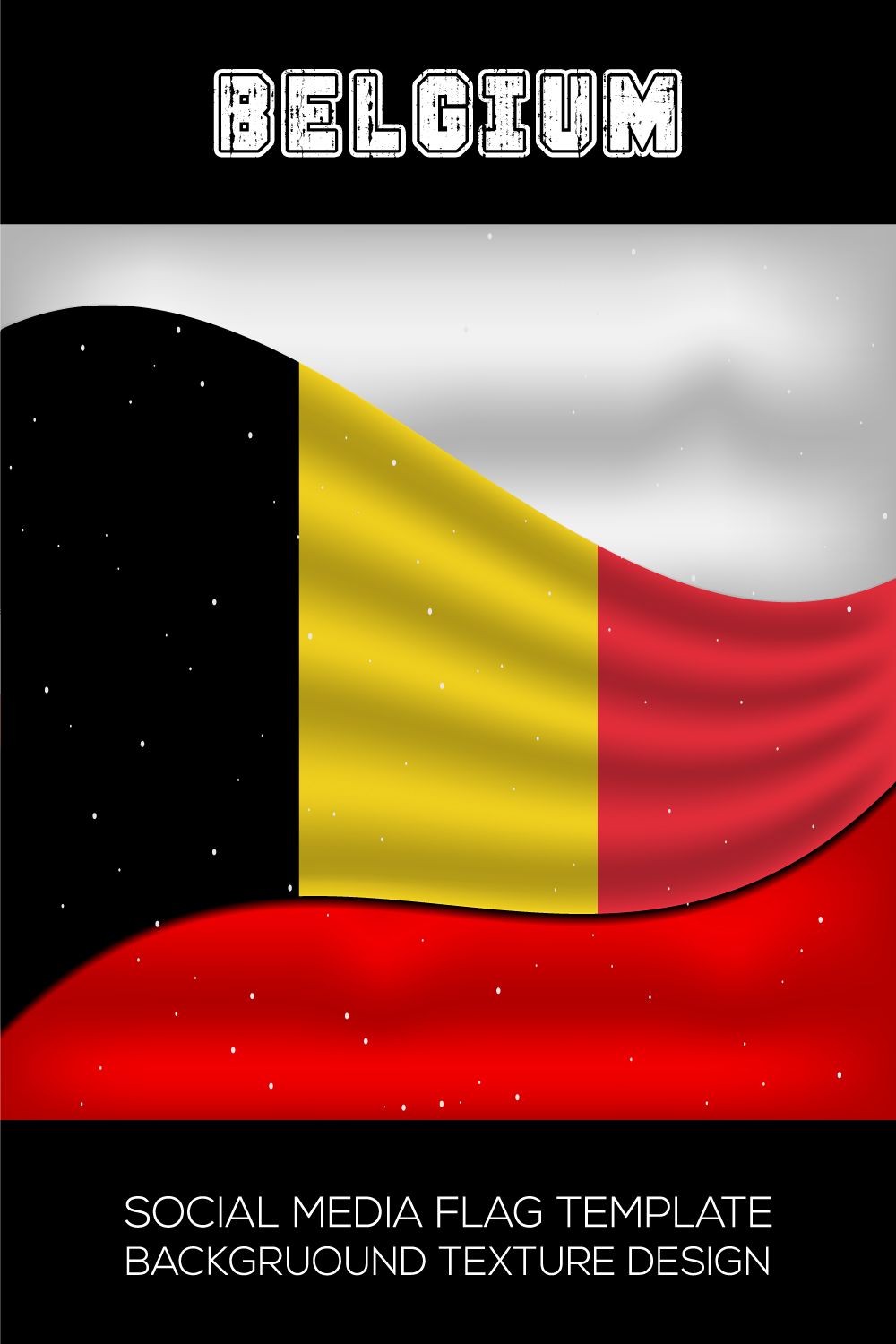 Enchanting image of the flag of Belgium.