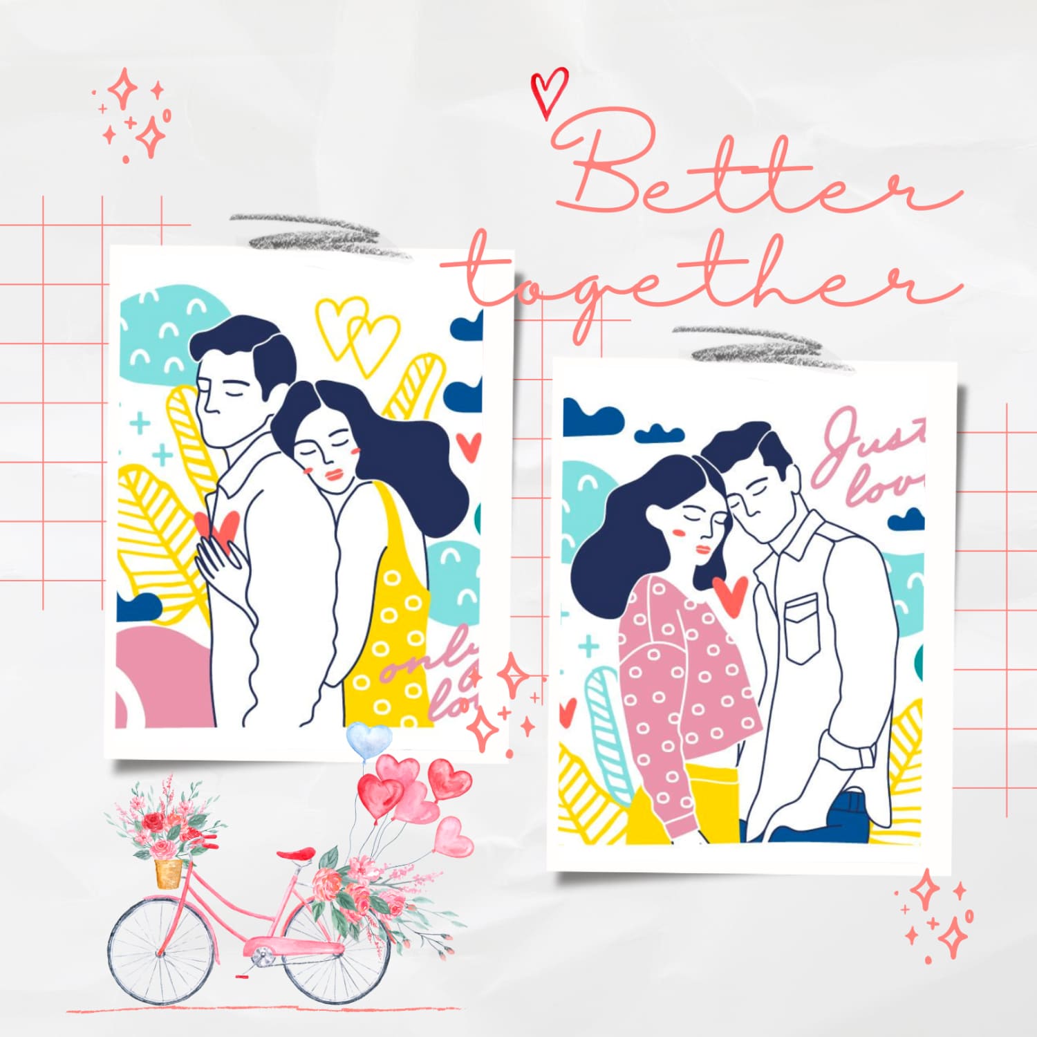 Better Together | Couples in love - main image preview.
