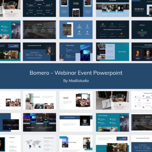 Bomero Webinar Event Powerpoint - main image preview.