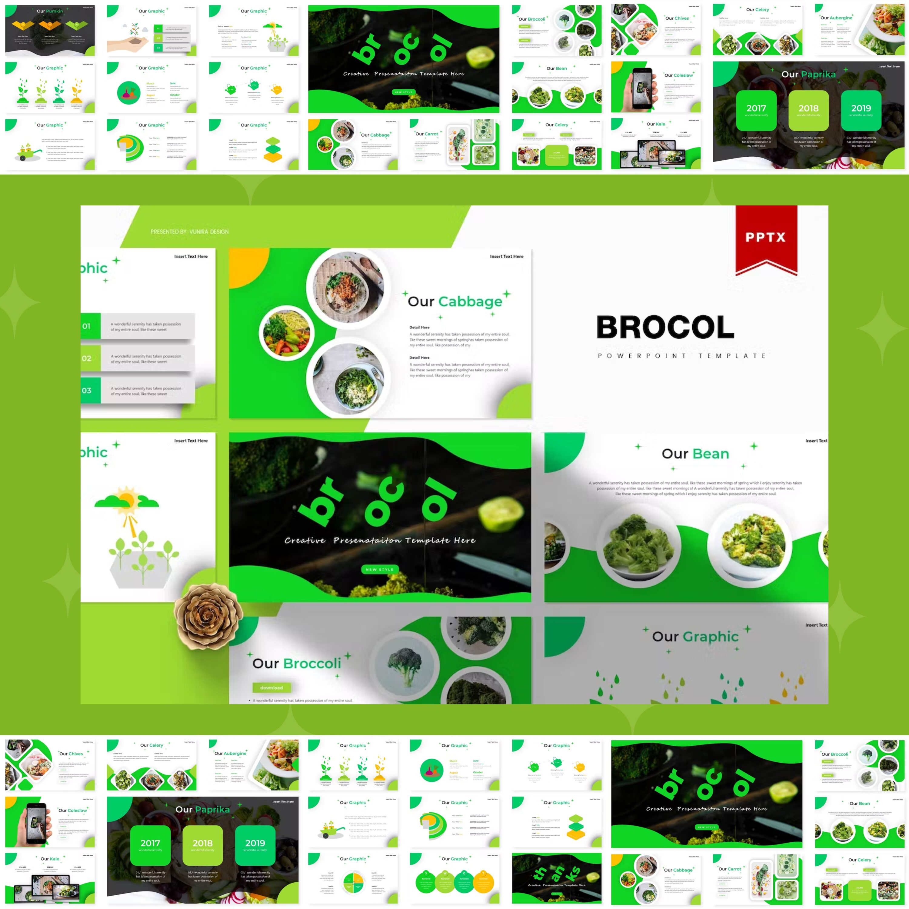 Brocol | Powerpoint Template from vunira.