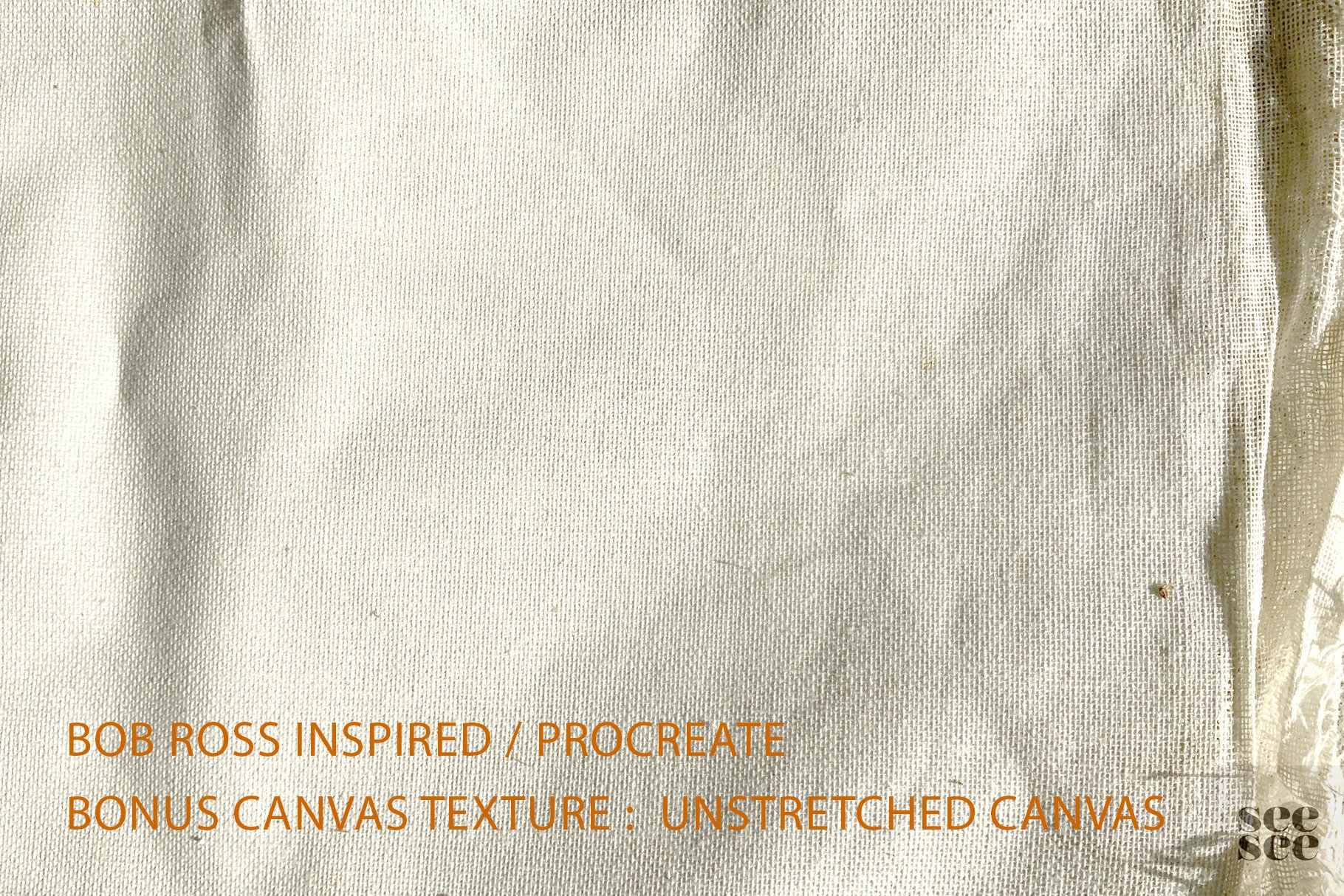 Unstretched canvas texture for your design.