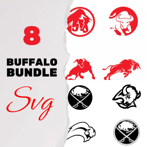 Buffalo SVG Bundle.