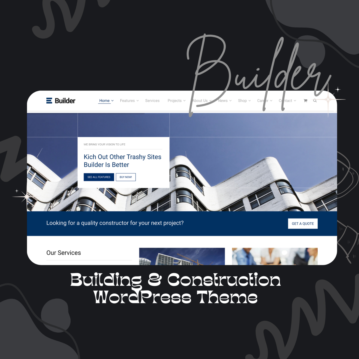 Builder - Building & Construction WordPress Theme.