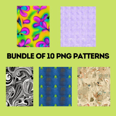 Best PNG Colorful Patterns Design cover image.
