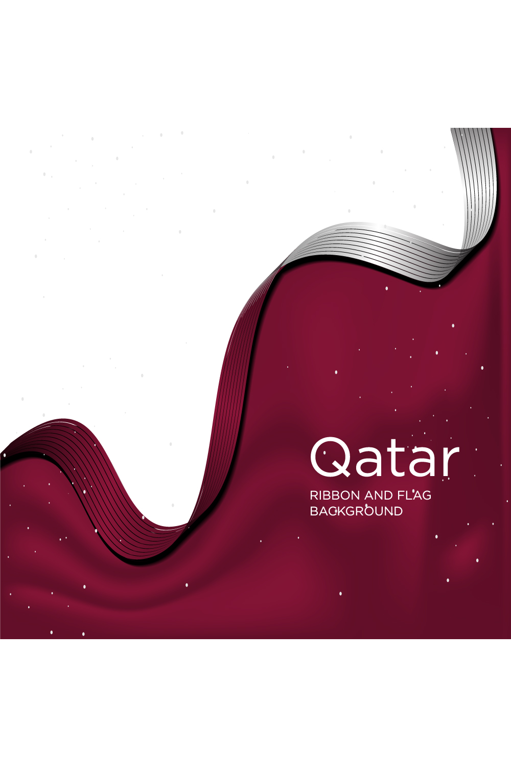 Wonderful image with Qatar ribbon.