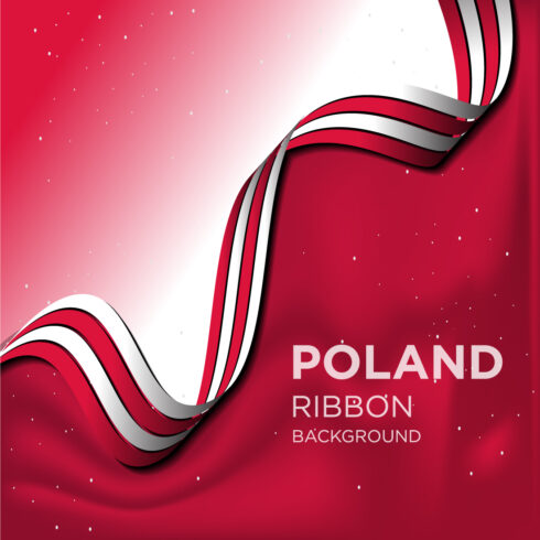 Colorful image with Polish ribbon.