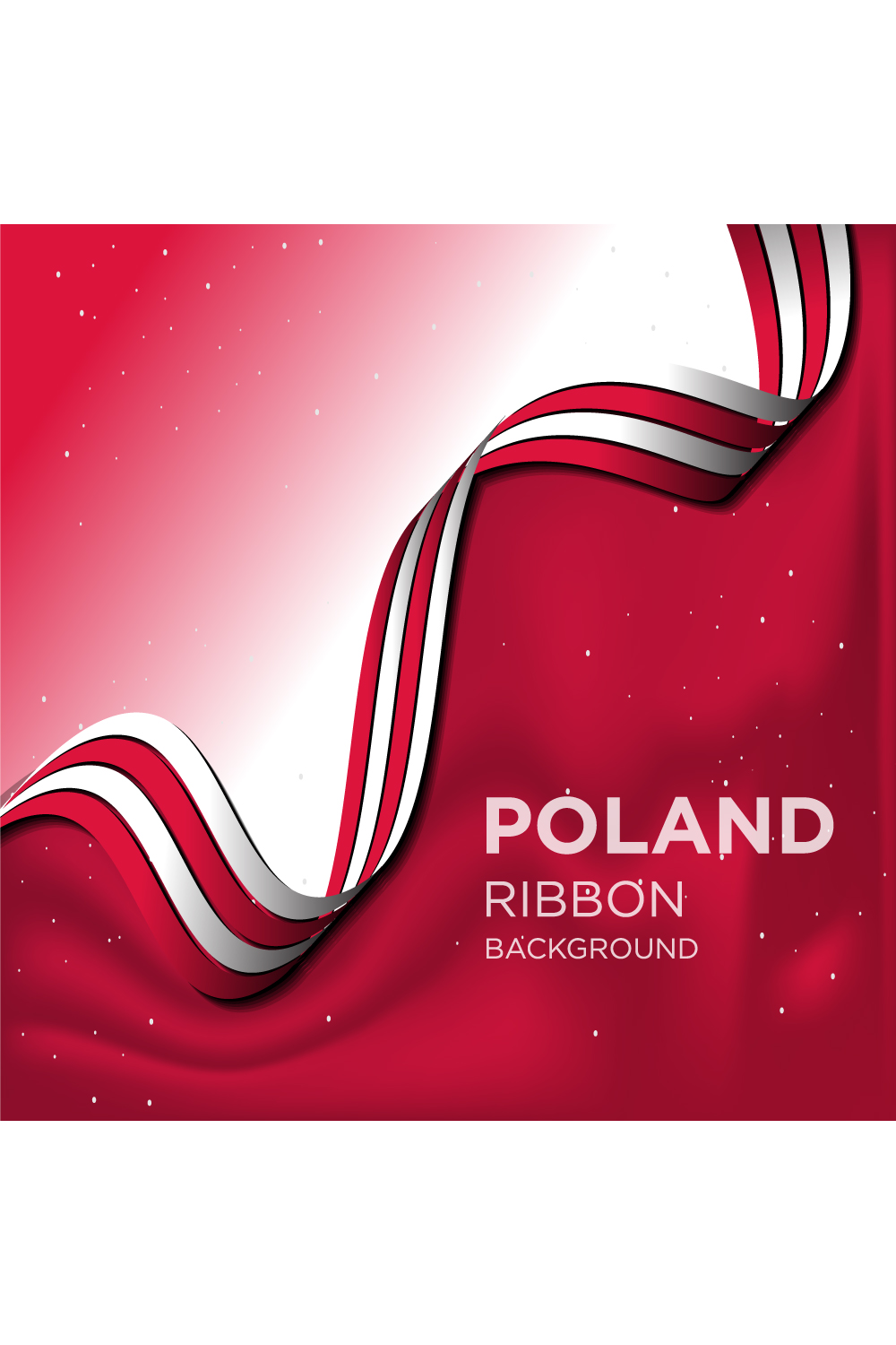 Beautiful image with Polish ribbon.
